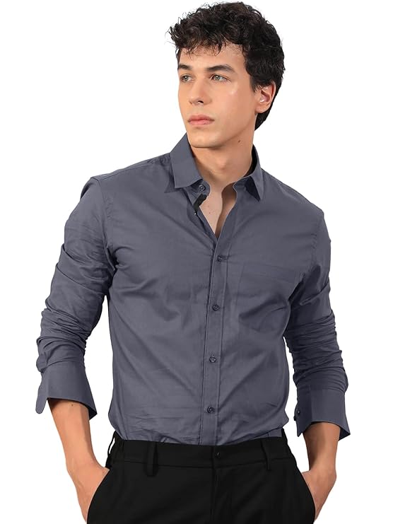 Dark Gray Formal Shirt