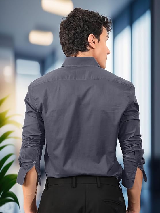Dark Gray Formal Shirt
